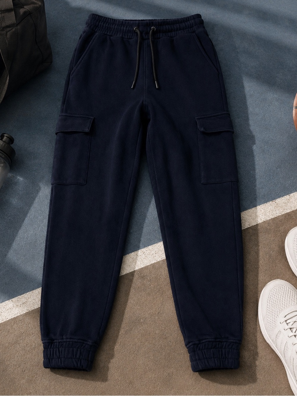329 b Primark Dark Navy Cargo Joggers